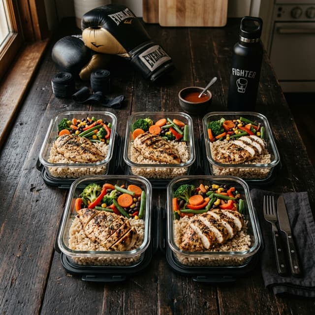 Fight Week Weight Management for Boxers